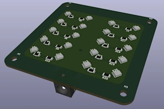 design led pcb, electrical lighting circuits and driver pcb design with gerber