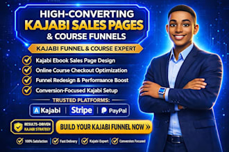 kajabi ebook sales page,kajabi online course checkout website funnel redesign