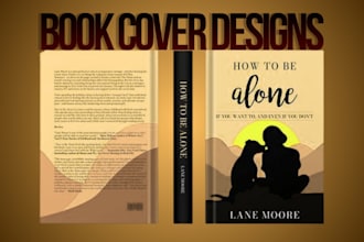 design book cover, ebook cover, KDP book cover, kindle cover for amazon KDP