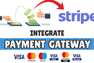 integrate stripe paypal woocommerce payment gateway, 2d 3d payment