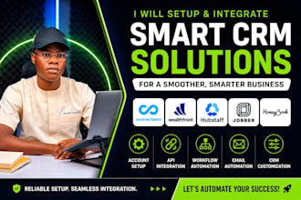 setup connecteam wealthfront hubstaff jobber lead honeybook crm integration