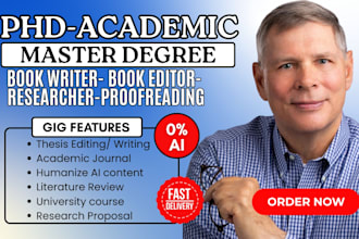 proofread and edit your research, academic, or technical writing, book editor