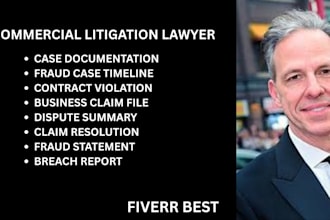 prepare fraud reports, business dispute documents, and contract breach notices