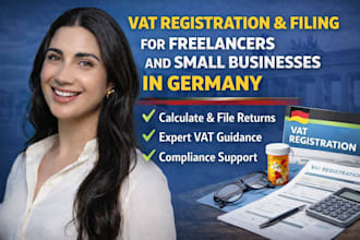 file your vat registration, filing for freelancers and small business in germany