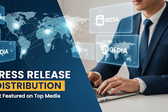 write and distribute startup, product launch, and event press releases