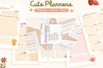 custom strives planner design for ultimate organization goal setting