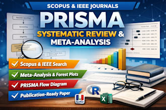 conduct prisma systematic review and meta analysis for scopus and ieee journals