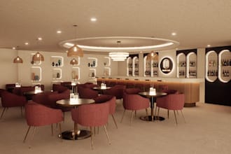 showcase3drestauarant interior,bakery shop,cafe design,cocktail bar,retail store