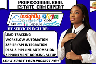zoho crm capsule agile insightly apto nimble apptivo pipeline zapier automation