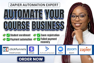 setup connect kajabi clickfunnels stripe activecampaign zoom zapier integration