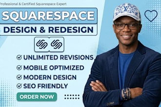 do squarespace wesite design sqaurespace website redesign website development