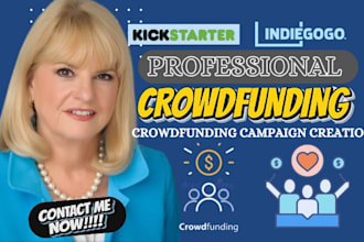 promote and create crowdfunding fundraising campaign indiegogo gofundme