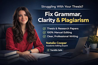proofread, edit research proposal, bachelor and master thesis, phd dissertation