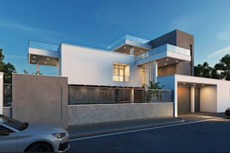 model 3d living room in lumion