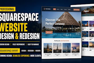 design squarespace website tour booking website square online wix website design