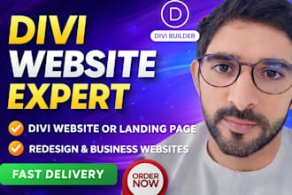 build spain divi wordpress website error landingpage redesign as divi elementor