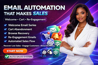 do squarespace welcome email series, re engagement, browse and cart abandonment