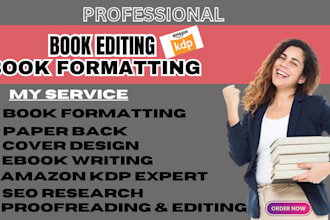 professionally edit and proofread your ebook to perfection