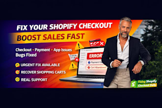 fix shopify checkout errors bugs app issues and boost sales fast