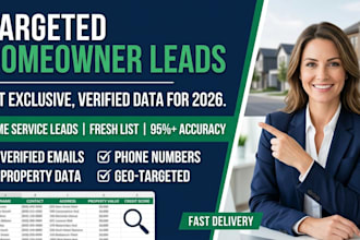 provide targeted homeowner leads for your business