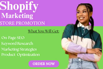 boost shopify sales with shopify marketing and store promotion