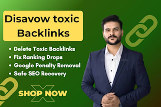 remove toxic backlinks and fix google penalty safely