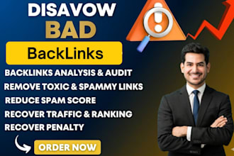 google penalty and clean toxic backlinks safely
