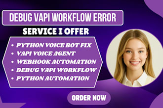 debug vapi workflow error python voice bot fix api trigger multi app webnook