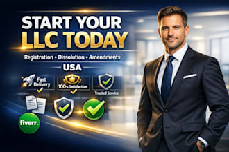 register or dissolve your llc and handle amendments