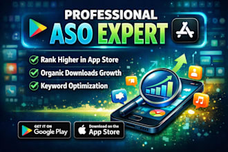 do professional app store optimization and app ranking