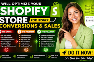 optimize your shopify store for higher conversions and sales