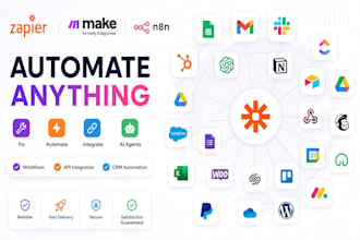 fix zapier automation, zapier n8n ai agent automation zapier crm api integration