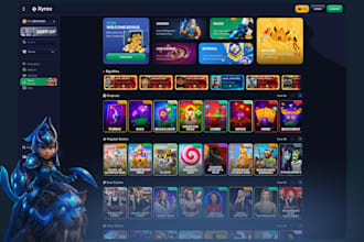 develop igaming tournament website, sport bet platform, crypto game, fantasy app