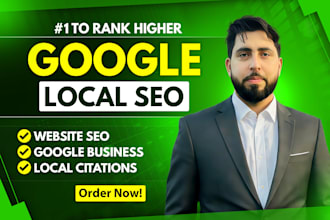 do complete local SEO service, gbp optimization, and local pack ranking