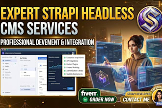 build strapi headless cms create website developer sanity nextjs reactjs gatsby
