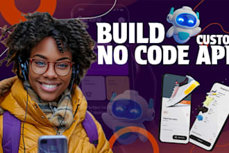 do no code app mvp development app automation using adalo or bubble app