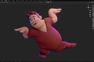 rig your 3d character with facial rig and 52 arkit blendshape in blender, maya