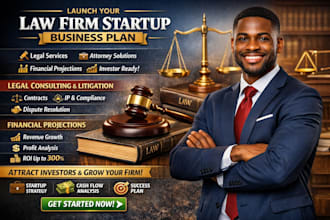 write legal service law firm attorney startup law office business plan investors