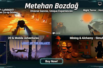 develop a 2d or 3d unity game for you