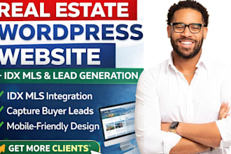 build real estate wordpress website with idx mls for agent broker realtors spain