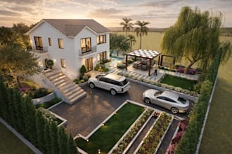 design modern landscape architecture and 3d garden designs