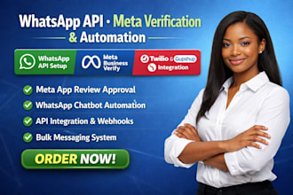 verify meta business account whatsapp api twilio gupshup api meta app review
