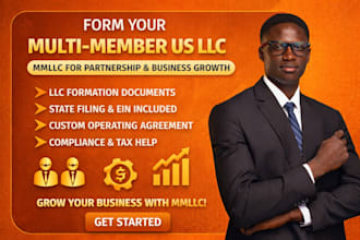 form your multi member US llc mmllc for partnership and business growth
