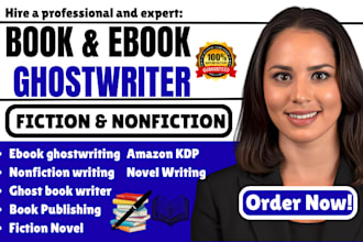 ghostwrite your business, finance or medical ebook for amazon KDP
