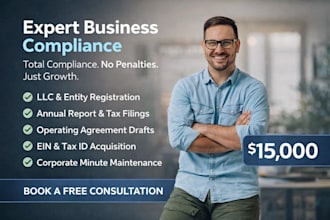 provide expert business compliance, annual filings, and corporate governance