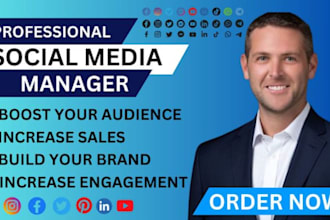 be your digital marketing and social media marketing manager