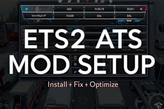 install and configure ets2 ats mods for your game setup, custom ets 2 ats
