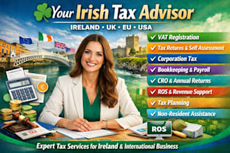 be your irish tax advisor for vat and tax returns