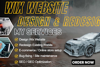 design wix website design redesign wix website
