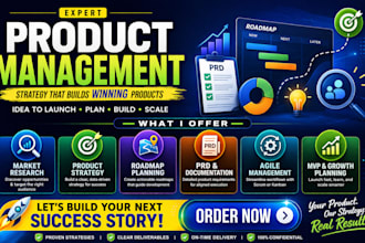 be your product manager for saas mvp development and product strategy